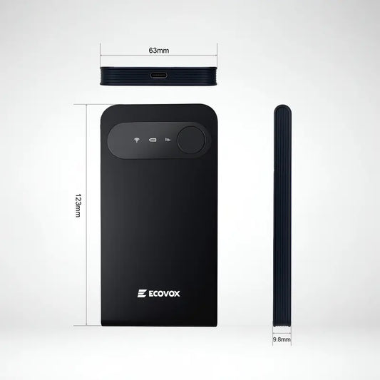 4G LTE Mobile WiFi Hotspot, No SIM or Contract, Connect up to 9 Devices, Portable Travel Internet