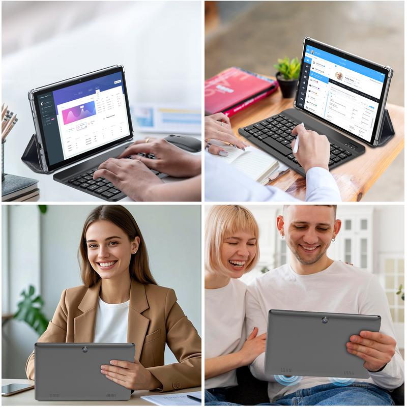 Android15 Tablet 10.1",2-in-1 PortableDevice, 12GB RAM,Holiday Gift