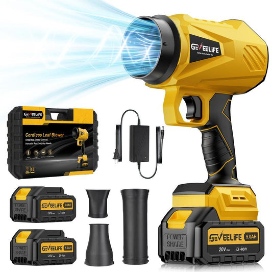 GEVEELIFE 200W Turbo Jet Cordless Hair Dryer